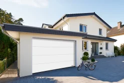 Hormann Porte De Garage Sectionnelle<Porte de garage sectionnelle acier EcoStar Planar blanc RAL 9016 Matt Deluxe - l.300 x h.200cm - motorisée