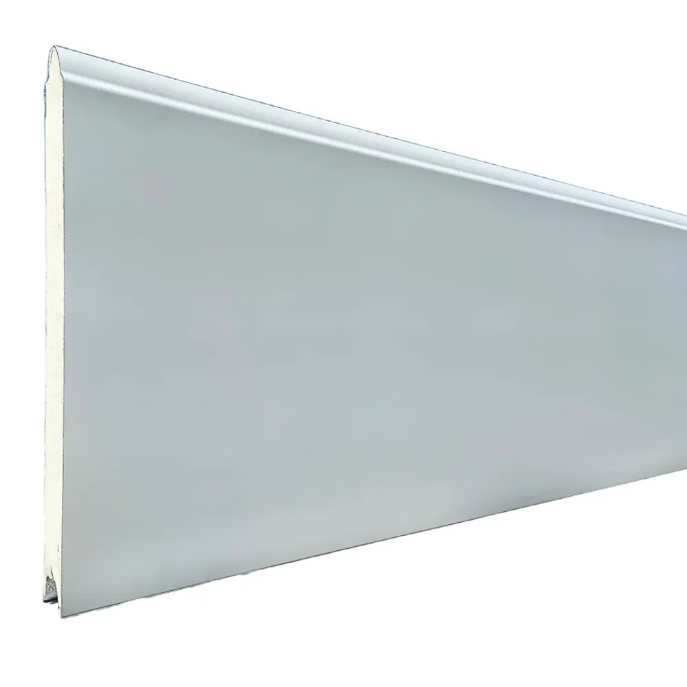 Spadone Porte de garage sectionnelle motorisée Blanc Polygrain l.300 x H.300 cm x Ep.40 mm- Porte De Garage Sectionnelle