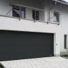 Hormann Porte De Garage Sectionnelle<Porte de garage sectionnelle acier gris anthracite RAL 7016 - l.237,5 x h.200 cm - motorisée