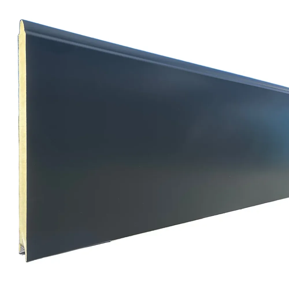 Spadone Porte de garage sectionnelle grise motorisée avec décors Rainbow l.300 x H.200 cm x Ep.40 mm- Porte De Garage Sectionnelle