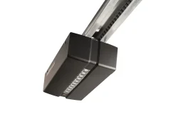 Hormann Porte de garage sectionnelle acier WoodGrain gris aluminium RAL 9007 - l.300 x h.212,5 cm - motorisée- Porte De Garage Sectionnelle