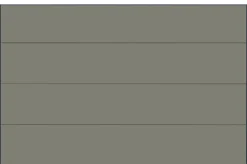 Spadone Porte De Garage Sectionnelle<Porte de garage sectionnelle Gris Quartz 7039 motorisée l.300 x H.200 cm x Ep.40 mm Polygrain