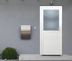 Porte De Service<Porte de service 1/2 vitrée PVC 80 x h.205 cm poussant gauche
