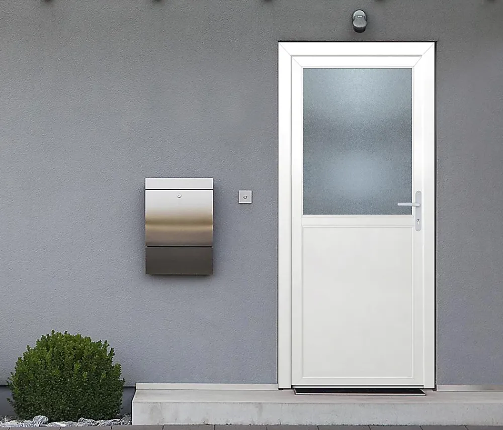 Porte De Service<Porte de service 1/2 vitrée PVC 80 x h.205 cm poussant gauche