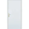 Hormann Porte De Service<Porte de service acier galvanisé et pvc Securiserv blanc 90 x h.204,8 cm poussant gauche
