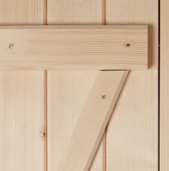 Porte De Service<Porte de service bois 90 x h.200 cm poussant droit