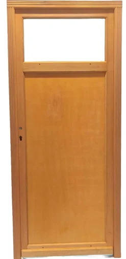 Gd Menuiseries Porte De Service<Porte De Service Bois Pagos, H,200xl,80 Côte Tableau P.droit