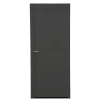 Fral Fermetures Porte De Service<Porte de service PVC anthracite et blanc L 960mm x H 2000mm ouvant droit