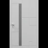 4ALU Porte D'Entrée<Porte d'entrée alu blanc Imani H.215 x l.90 cm poussant droit