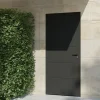 4ALU Porte d'entrée alu gris Madryn H.215 x l.90 cm poussant gauche- Porte D'Entrée