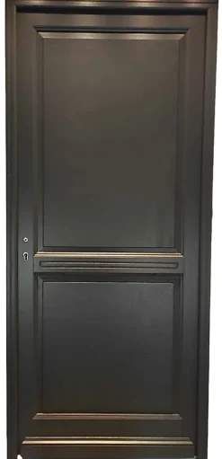 Gd Menuiseries Porte D'entrée Bois Pleine Elina, H.215xl.90 Côte Tableau, P.droit- Porte D'Entrée
