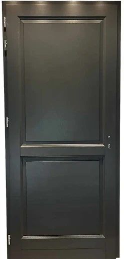 Gd Menuiseries Porte D'entrée Bois Pleine Elina, H.215xl.90 Côte Tableau, P.droit- Porte D'Entrée
