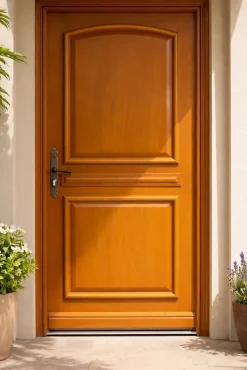 Gd Menuiseries Porte D'Entrée<Porte D'entrée Bois Pleine Garnier, H.215xl.80 Côte Tableau, P.droit