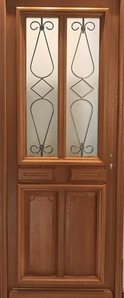 Gd Menuiseries Porte D'Entrée<Porte D'entrée Bois Vitrée Baya, H,200xl,80 Côte Tableau P,gauche