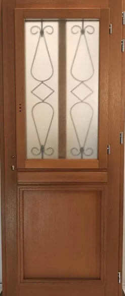 Gd Menuiseries Porte D'Entrée<Porte D'entrée Bois Vitrée Baya, H,200xl,80 Côte Tableau P,gauche