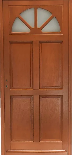 Gd Menuiseries Porte D'Entrée<Porte D'entrée Bois Vitrée Ferji, H.215xl.90 Côte Tableau, P.droit
