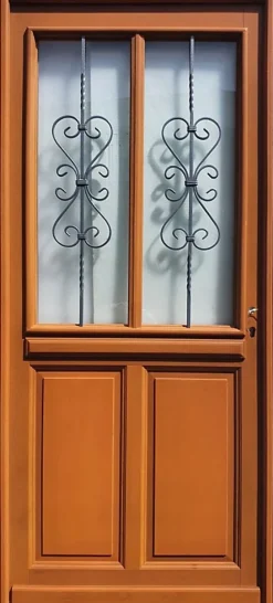 Gd Menuiseries Porte D'Entrée<Porte D'entrée Bois Vitrée Syrah, H.215xl.90 Côte Tableau P.gauche