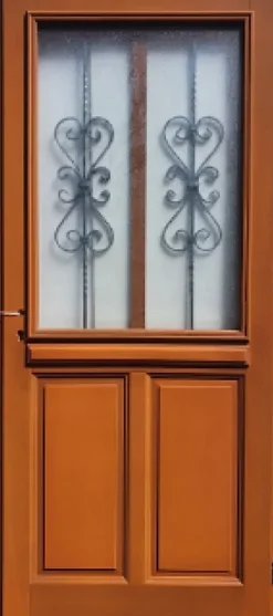 Gd Menuiseries Porte D'Entrée<Porte D'entrée Bois Vitrée Syrah, H.215xl.90 Côte Tableau P.gauche