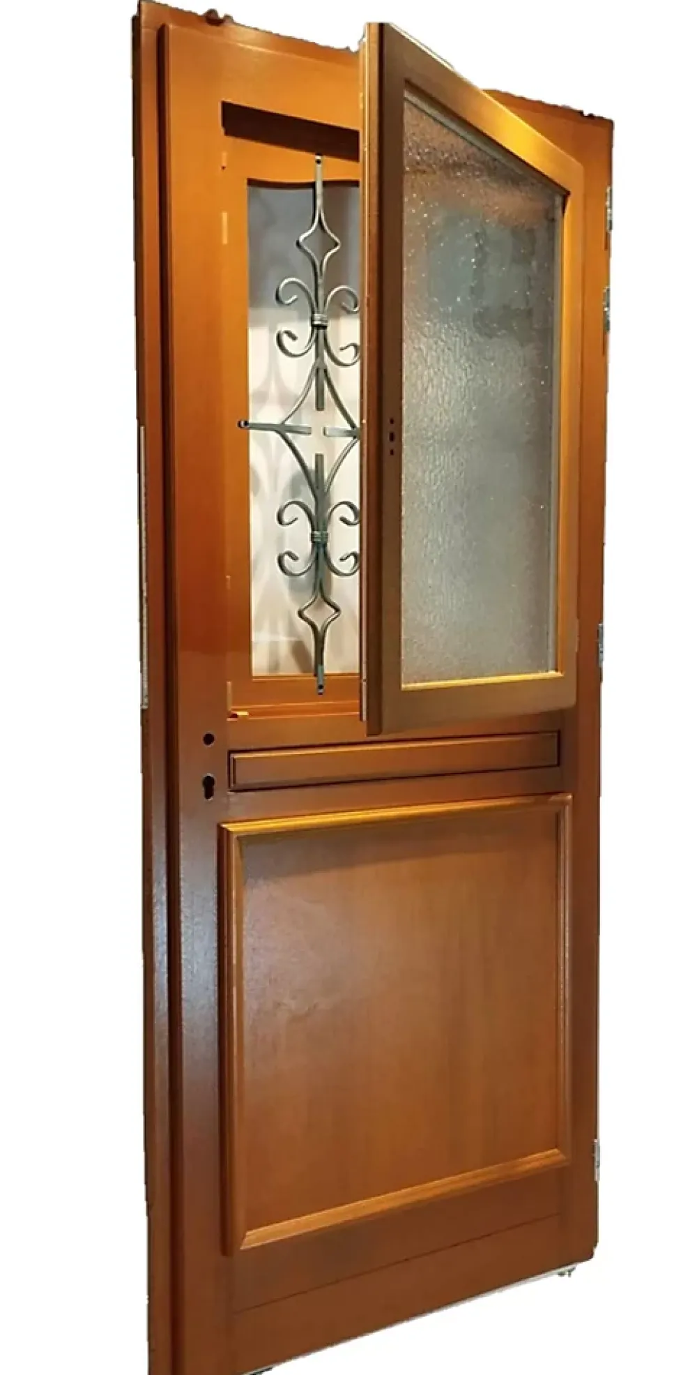 Gd Menuiseries Porte D'Entrée<Porte D'entrée Bois Vitrée Vauban, H,200xl,80 P,gauche, Poignée, Barillet Côte Tableau