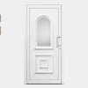 3 in 1 Porte D'Entrée<Porte d'entrée en PVC AP 1436 VENCO Blanc RAL 9016 (L.:850mm x H.:2000mm)