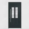 3 in 1 Porte D'Entrée<Porte d'entrée en aluminium TRADITIONAL DESIGN 5022-1111-9 RAL 7016 Ep.70mm (L.:900mm x H.:2000mm)
