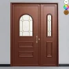 3 in 1 Porte d'entrée en aluminium CLASSIC DESIGN 2305-3661 RAL 8000 ( L.: 150 cm x H.: 215 cm)- Porte D'Entrée