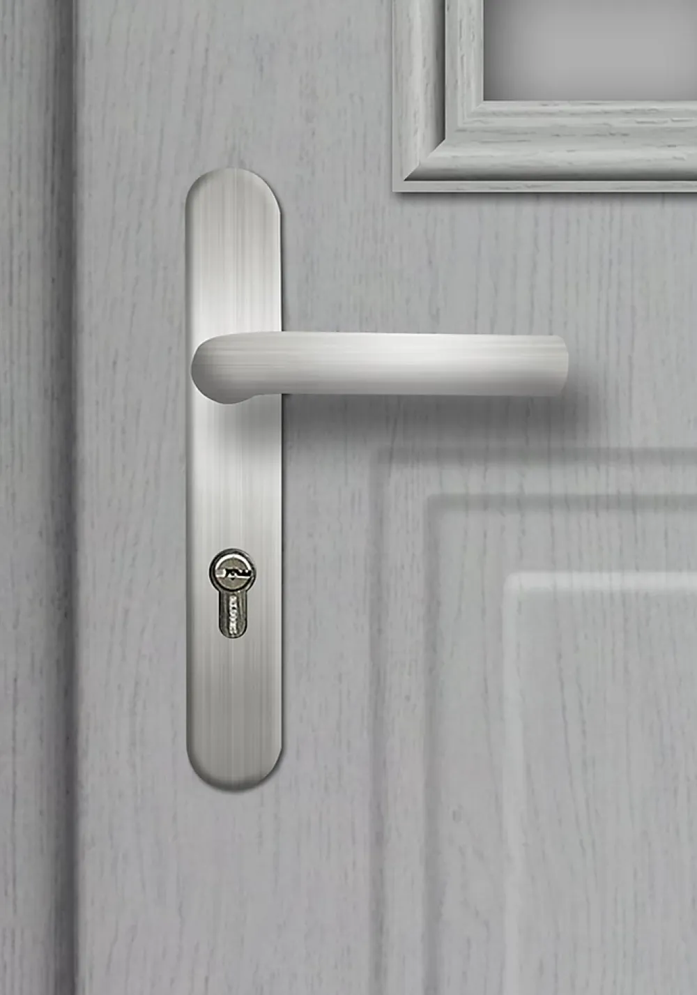 Fortia Porte D'Entrée<Porte d'entrée acier Scilla 96 x h.218 cm poussant gauche