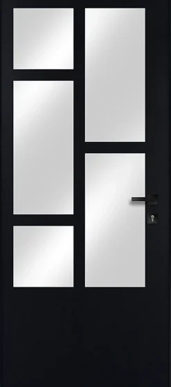 Fortia Porte D'Entrée<Porte d'entrée acier Kribi 96 x h.218 cm poussant gauche