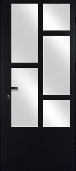 Fortia Porte D'Entrée<Porte d'entrée acier Kribi 96 x h.218 cm poussant gauche