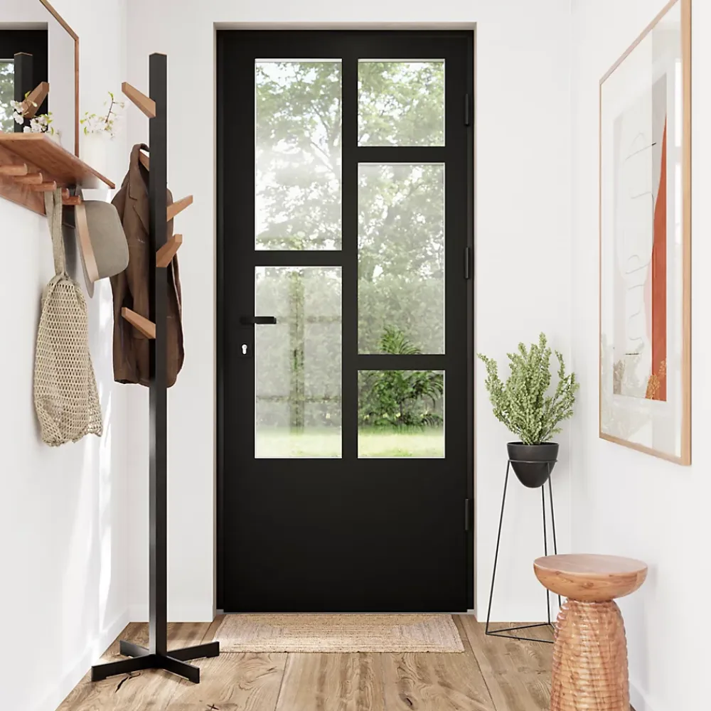 Fortia Porte D'Entrée<Porte d'entrée acier Kribi 96 x h.218 cm poussant droit