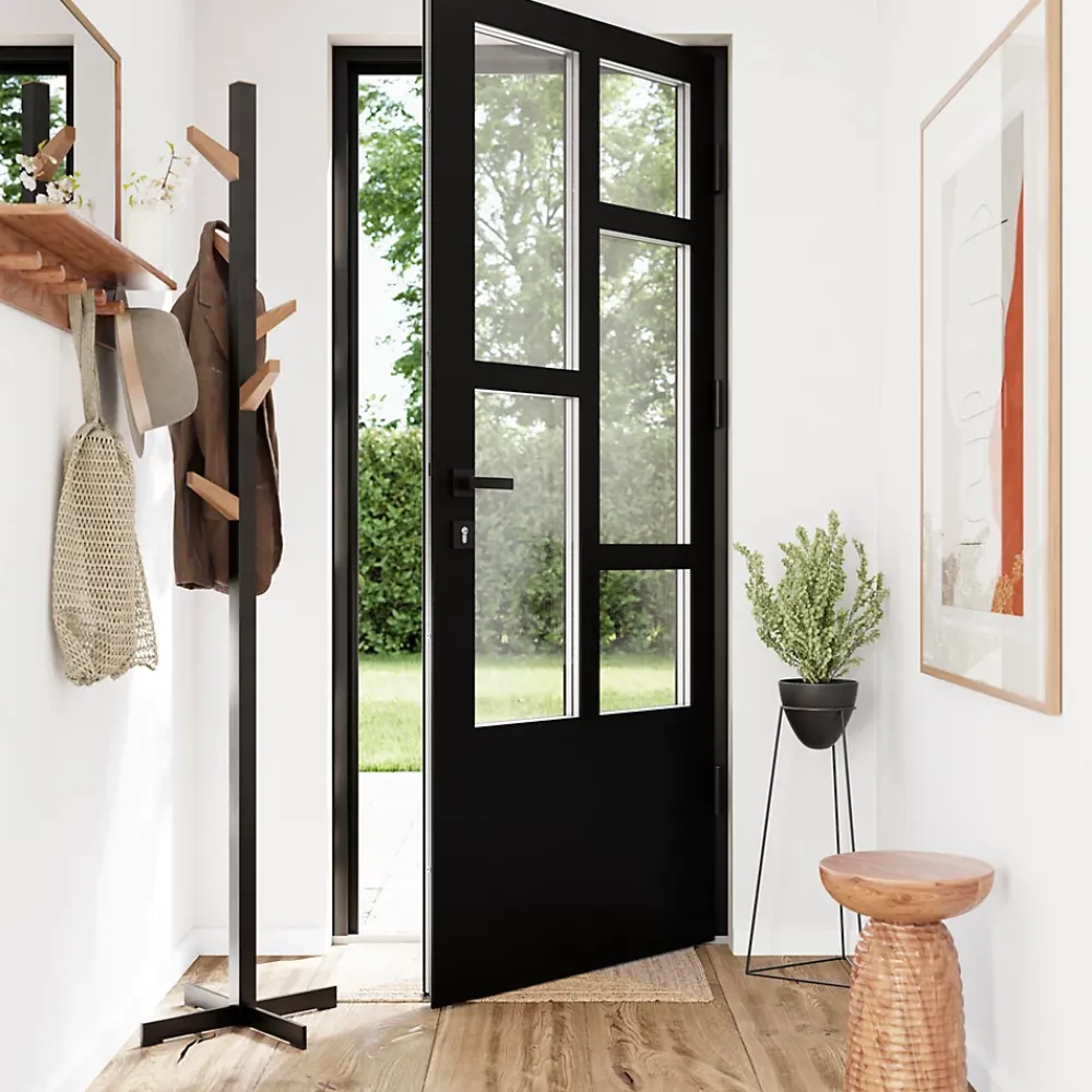 Fortia Porte D'Entrée<Porte d'entrée acier Kribi 96 x h.218 cm poussant droit