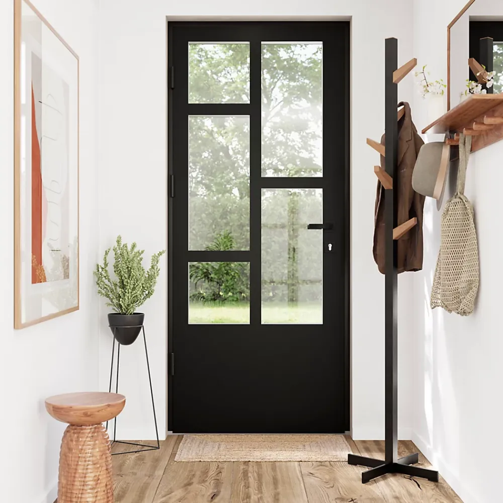 Fortia Porte D'Entrée<Porte d'entrée acier Kribi 96 x h.218 cm poussant droit
