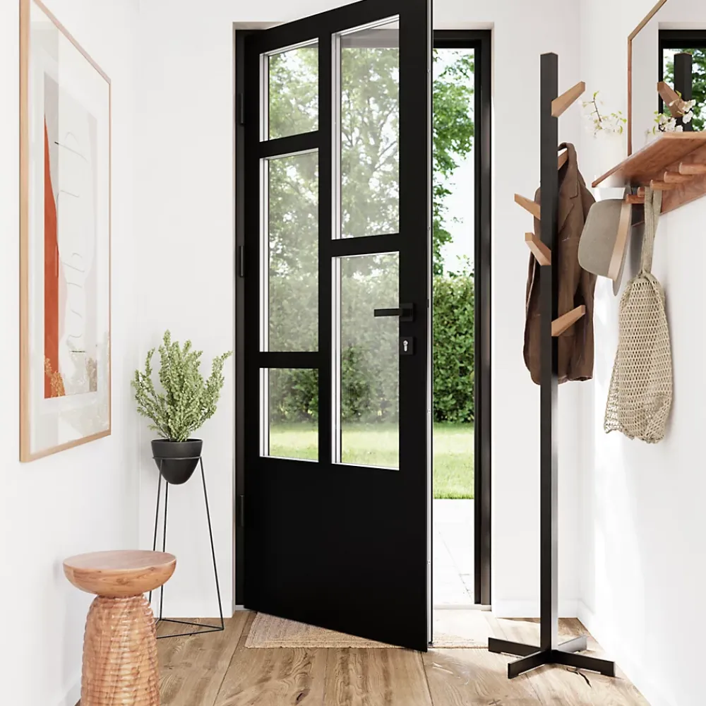 Fortia Porte D'Entrée<Porte d'entrée acier Kribi 96 x h.218 cm poussant droit
