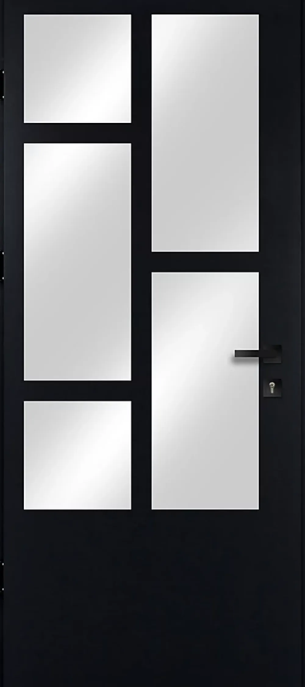 Fortia Porte D'Entrée<Porte d'entrée acier Kribi 96 x h.218 cm poussant droit