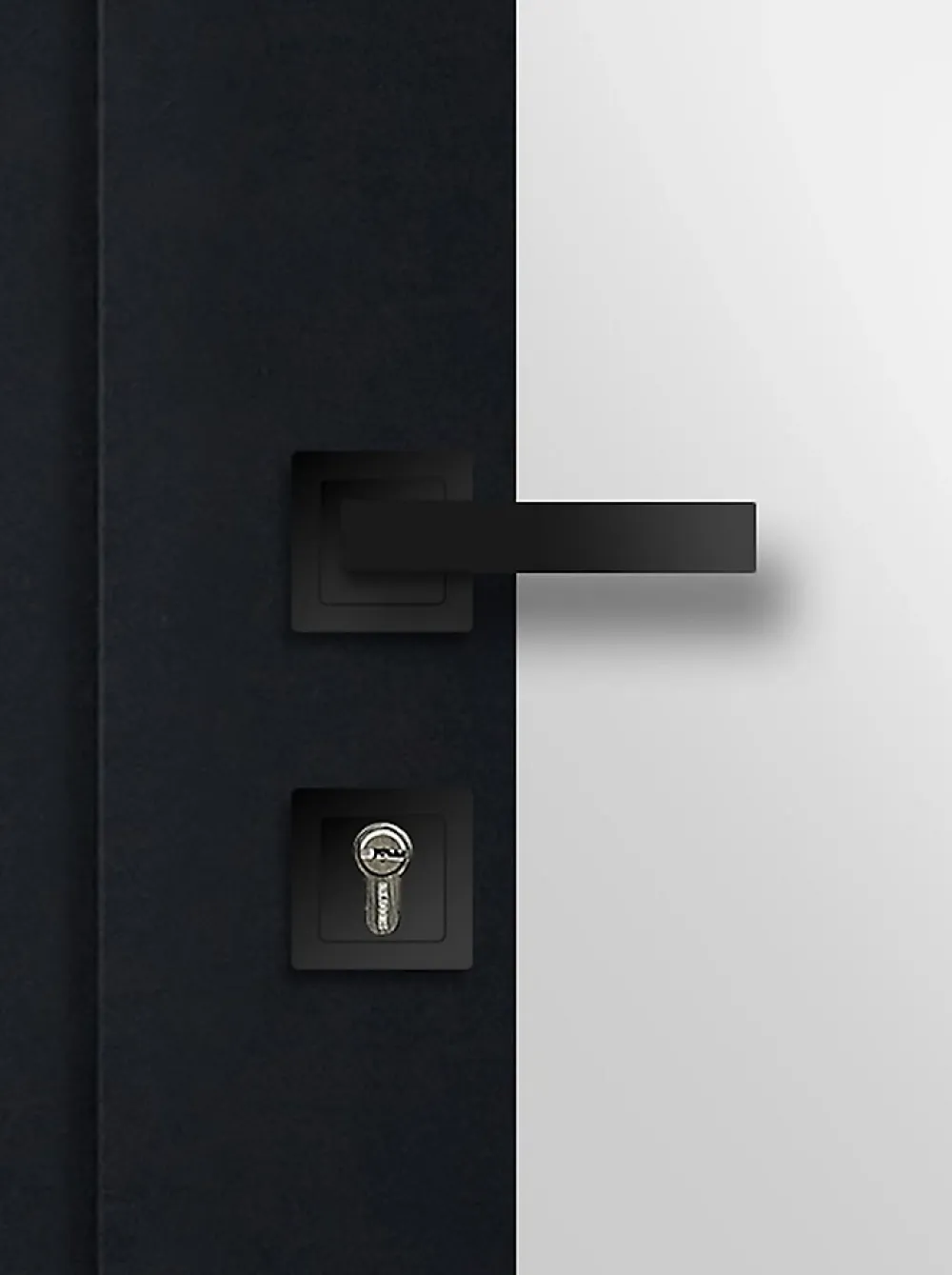 Fortia Porte D'Entrée<Porte d'entrée acier Kribi 96 x h.218 cm poussant droit
