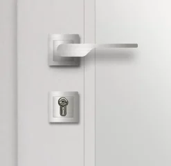 Fortia Porte D'Entrée<Porte d'entrée acier blanc RAL 9003 Jesolo 96 x h.218 cm poussant gauche