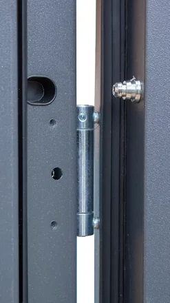 Fortia Porte d'entrée acier Mamaia 96 x h.218 cm poussant droit- Porte D'Entrée