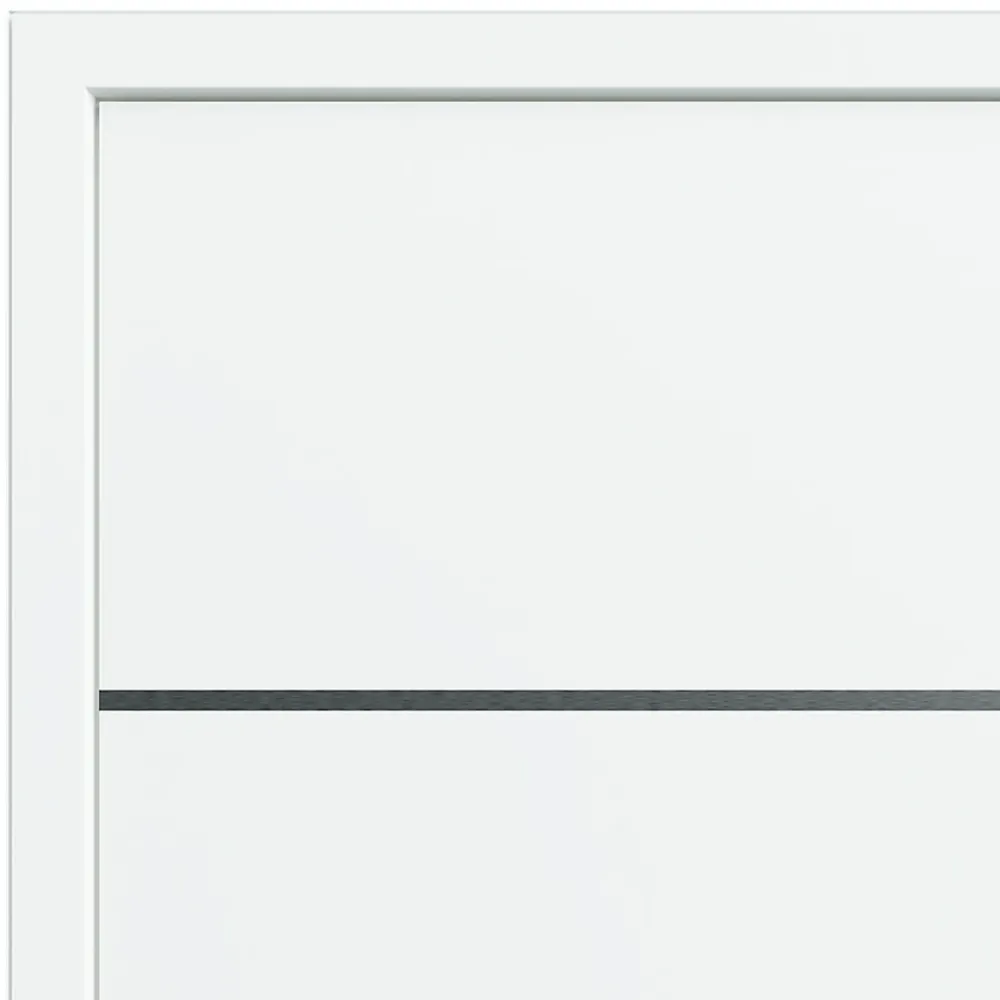 Fortia Porte D'Entrée<Porte d'entrée alu blanc RAL 9003 Cecina 96 x h.218 cm poussant droit
