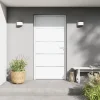 Fortia Porte D'Entrée<Porte d'entrée alu blanc RAL 9003 Cecina 96 x h.218 cm poussant gauche