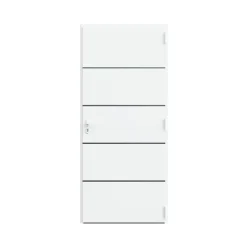 Fortia Porte D'Entrée<Porte d'entrée alu blanc RAL 9003 Cecina 96 x h.218 cm poussant gauche