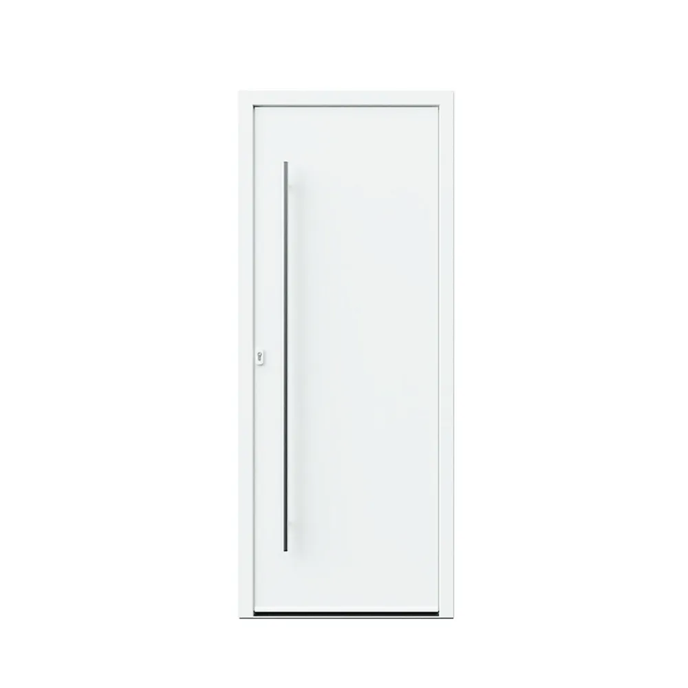 Fortia Porte D'Entrée<Porte d'entrée alu blanc RAL 9003 Kapas 96 x h.218 cm poussant droit