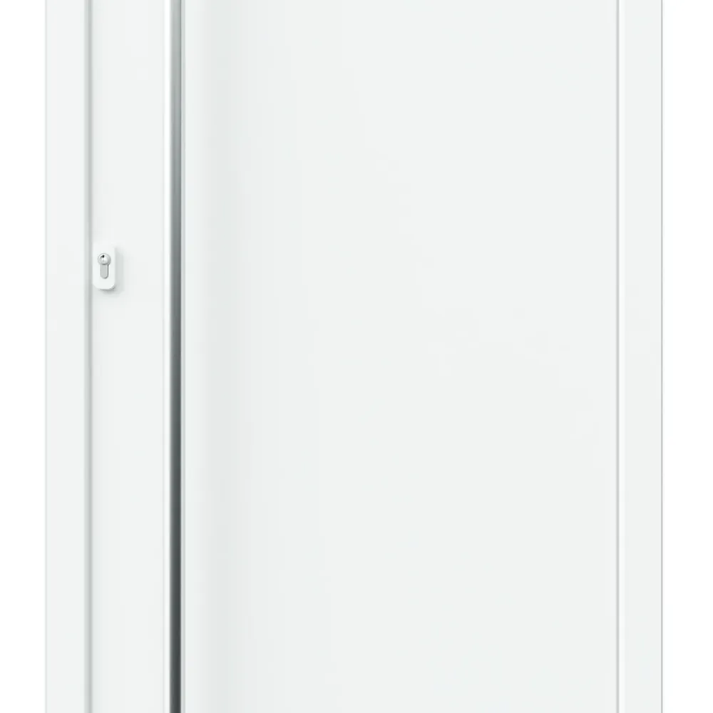 Fortia Porte D'Entrée<Porte d'entrée alu blanc RAL 9003 Kapas 96 x h.218 cm poussant droit