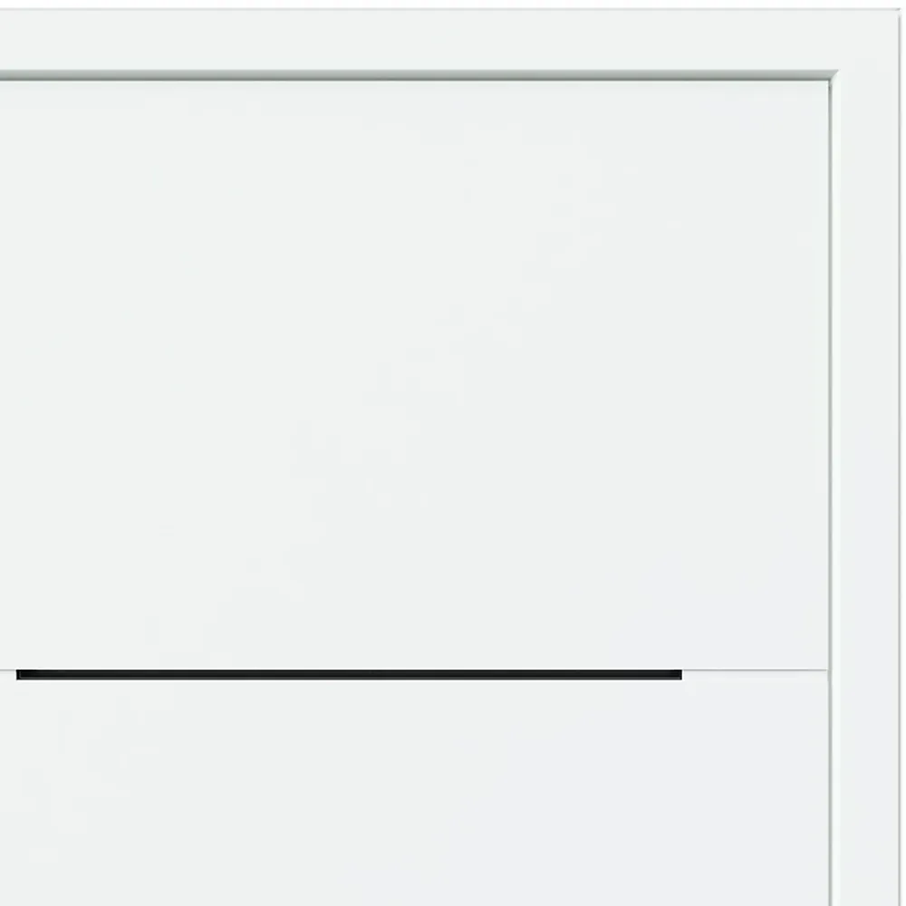 Fortia Porte D'Entrée<Porte d'entrée alu blanc RAL 9003 Leme 96 x h.218 cm poussant gauche