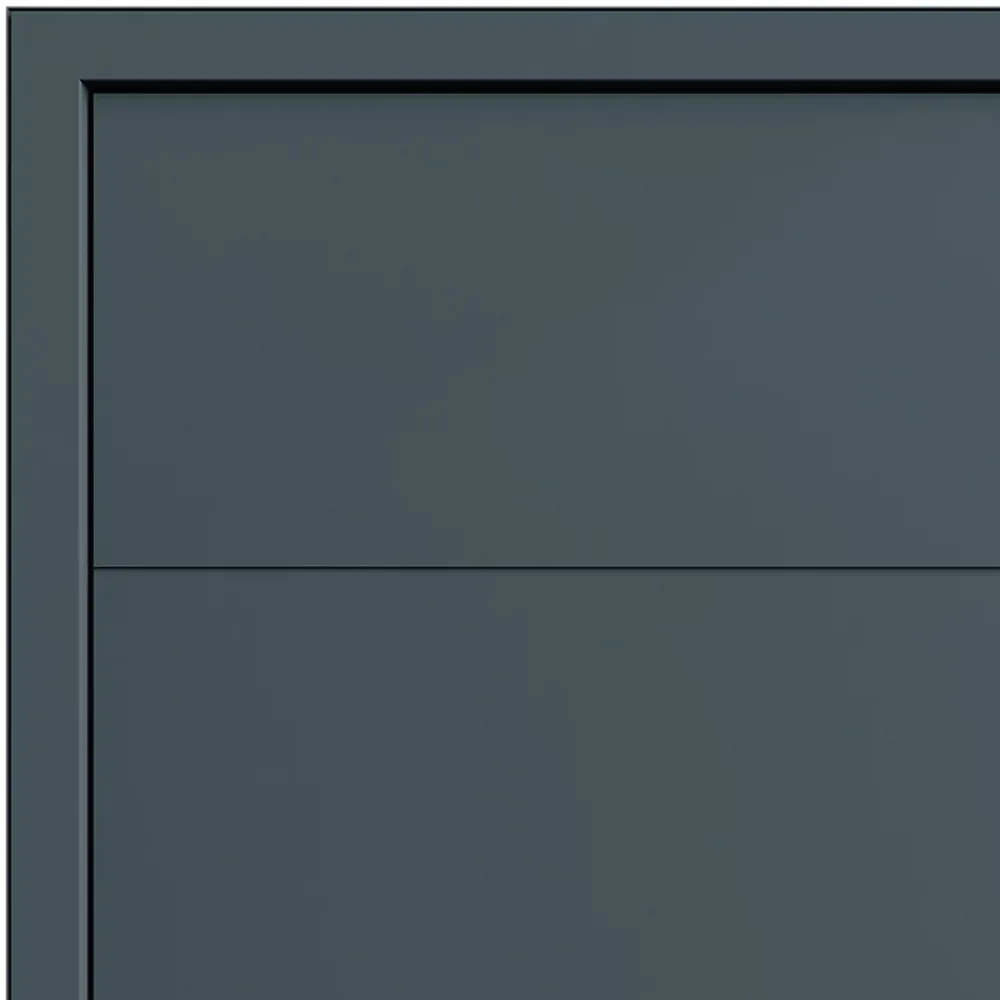 Fortia Porte D'Entrée<Porte d'entrée alu gris RAL 7021 Madryn 96 x h.218 cm poussant droit