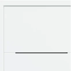 Fortia Porte D'Entrée<Porte d'entrée alu Leme blanc RAL 9003 96 x h.218 cm poussant droit