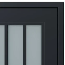 Fortia Porte d'entrée alu Sestri 96 x h.218 cm poussant droit- Porte D'Entrée