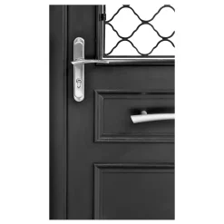 Fortia Porte d'entrée bois Bolata 98 x h.218 cm poussant droit- Porte D'Entrée
