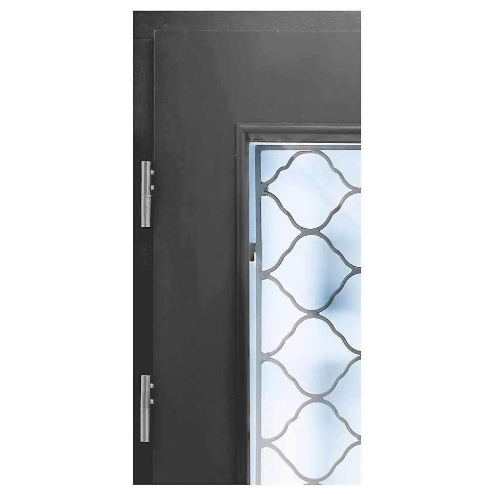 Fortia Porte d'entrée bois Bolata 98 x h.218 cm poussant droit- Porte D'Entrée