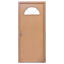 Fortia Porte D'Entrée<Porte d'entrée bois Anaklia 98 x h.218 cm poussant droit