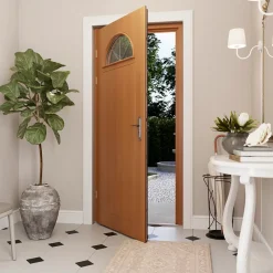 Fortia Porte D'Entrée<Porte d'entrée bois Anaklia 98 x h.218 cm poussant droit